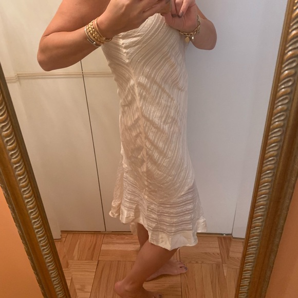 Cami NYC Asymmetrical Silk Dress - Picture 2 of 10